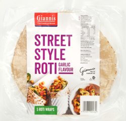 Street Style Roti - Garlic