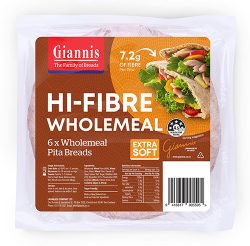 Hi-Fibre Wholemeal Pita Bread